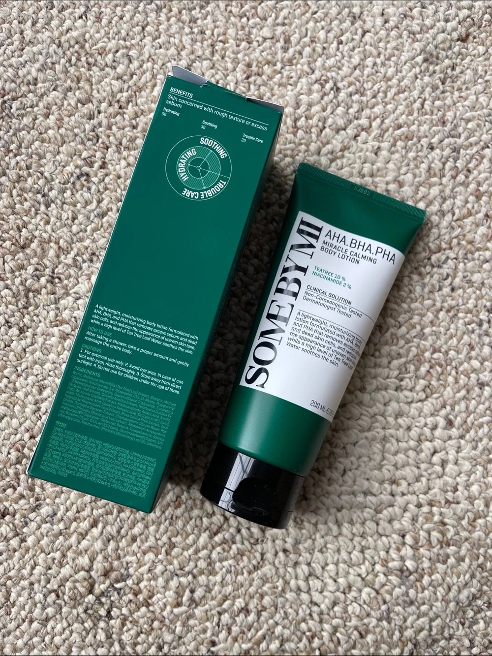 SOME BY MI AHA BHA PHA Miracle Calming Body Lotion